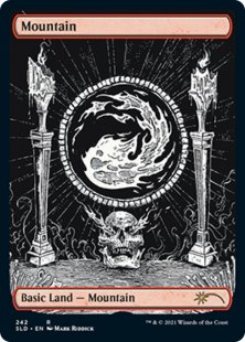 Mountain (#242) (The Unfathomable Crushing Brutality...) (full art)